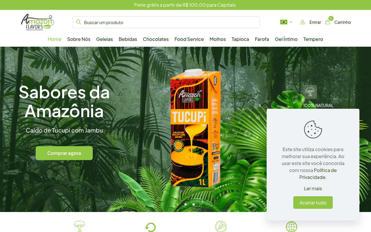 Capa - amazonflavors.com.br