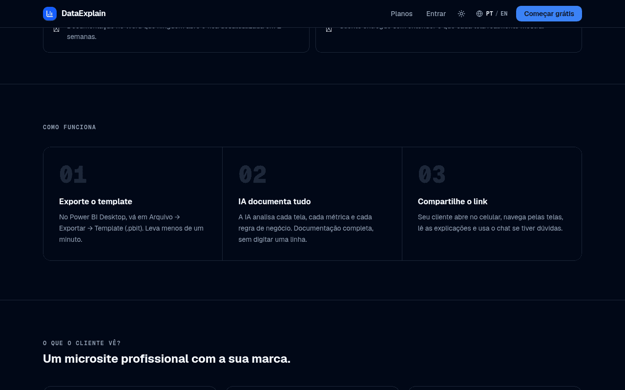 Screenshot 2 - dataexplain.cloud